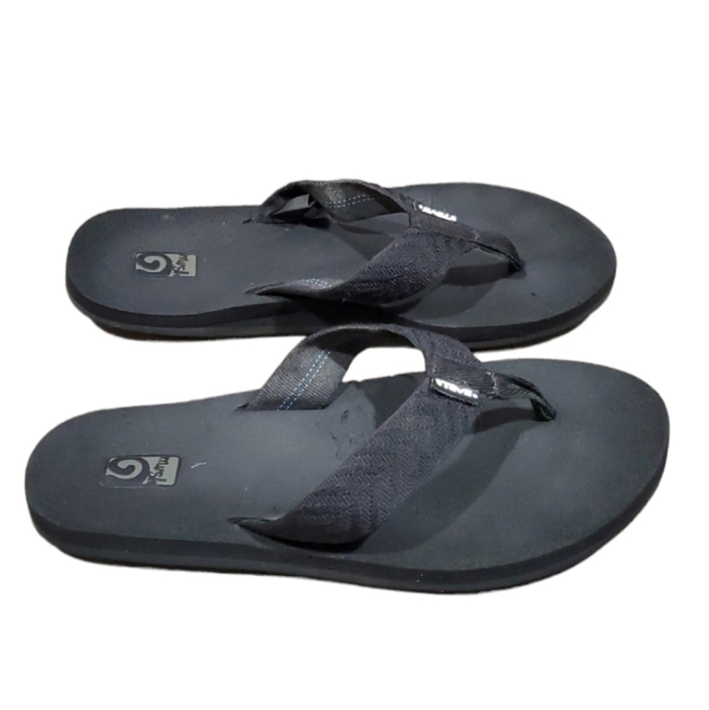 Teva flip flop sandals thong flats sz 8 shoes